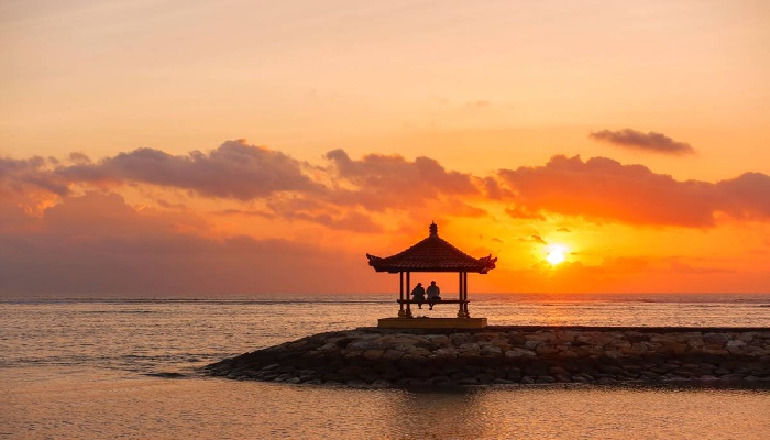 pantai matahari terbit sanur sanur kaja kota denpasar bali