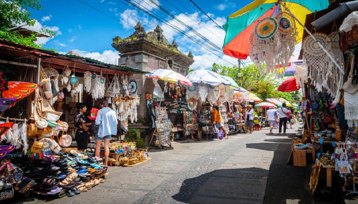 Sukawati art market Bali