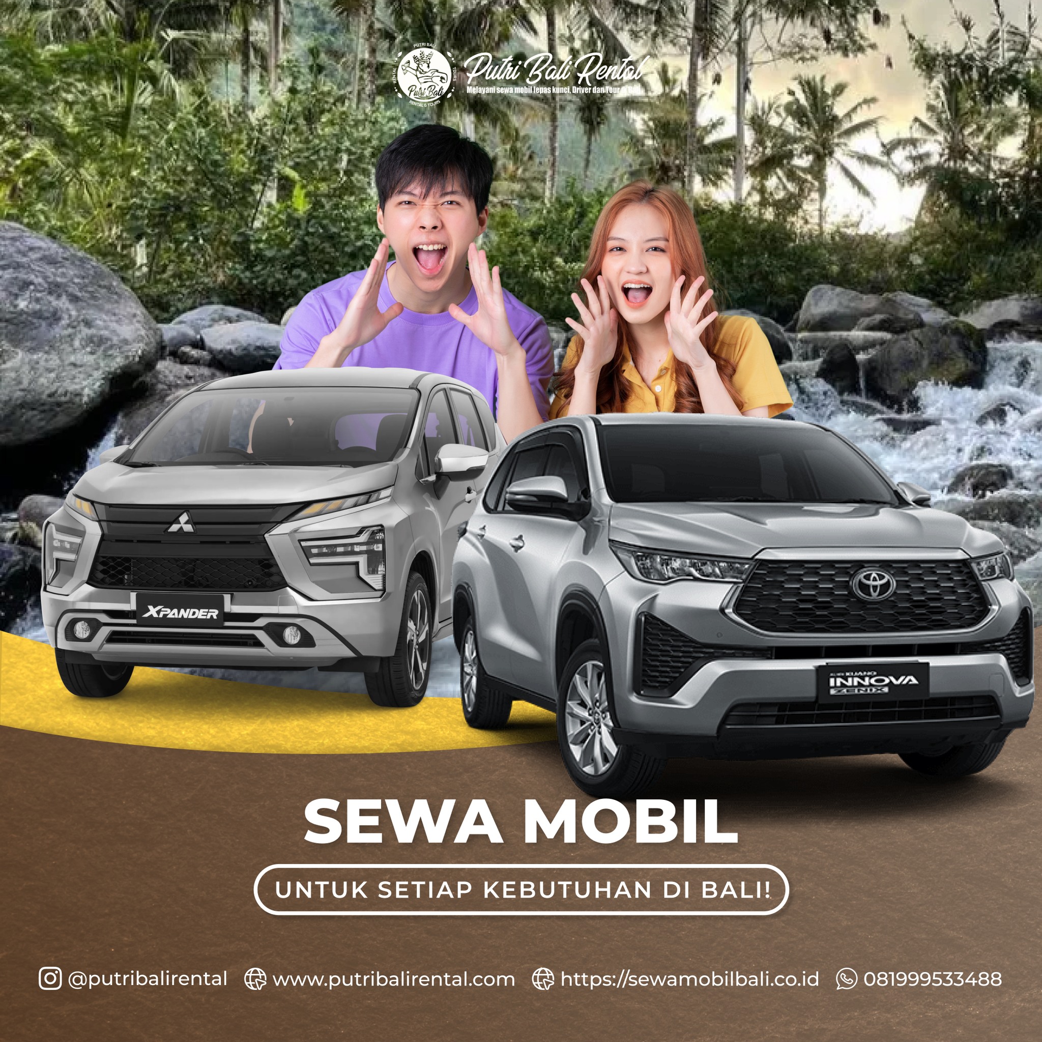 sewa mobil keluarga di bali